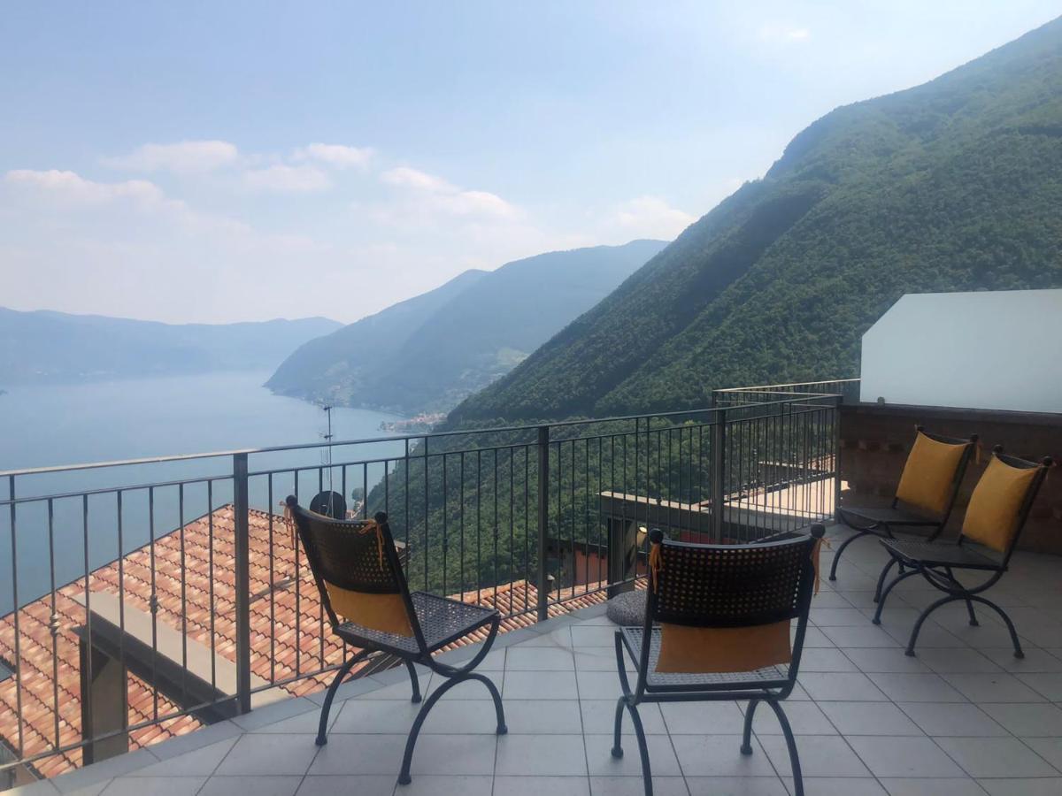 La Villetta In Residence Con Piscina E Vista Lago Parzanica Dış mekan fotoğraf