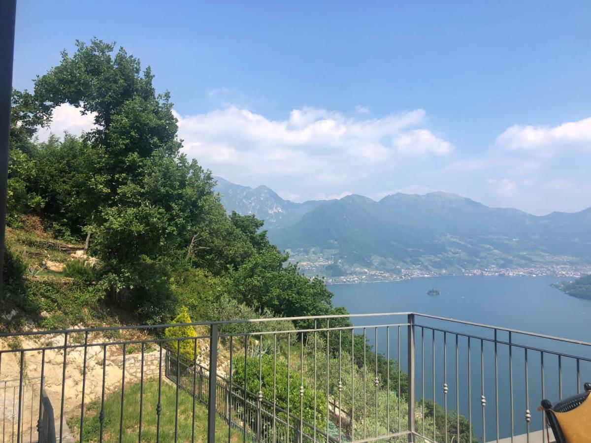 La Villetta In Residence Con Piscina E Vista Lago Parzanica Dış mekan fotoğraf