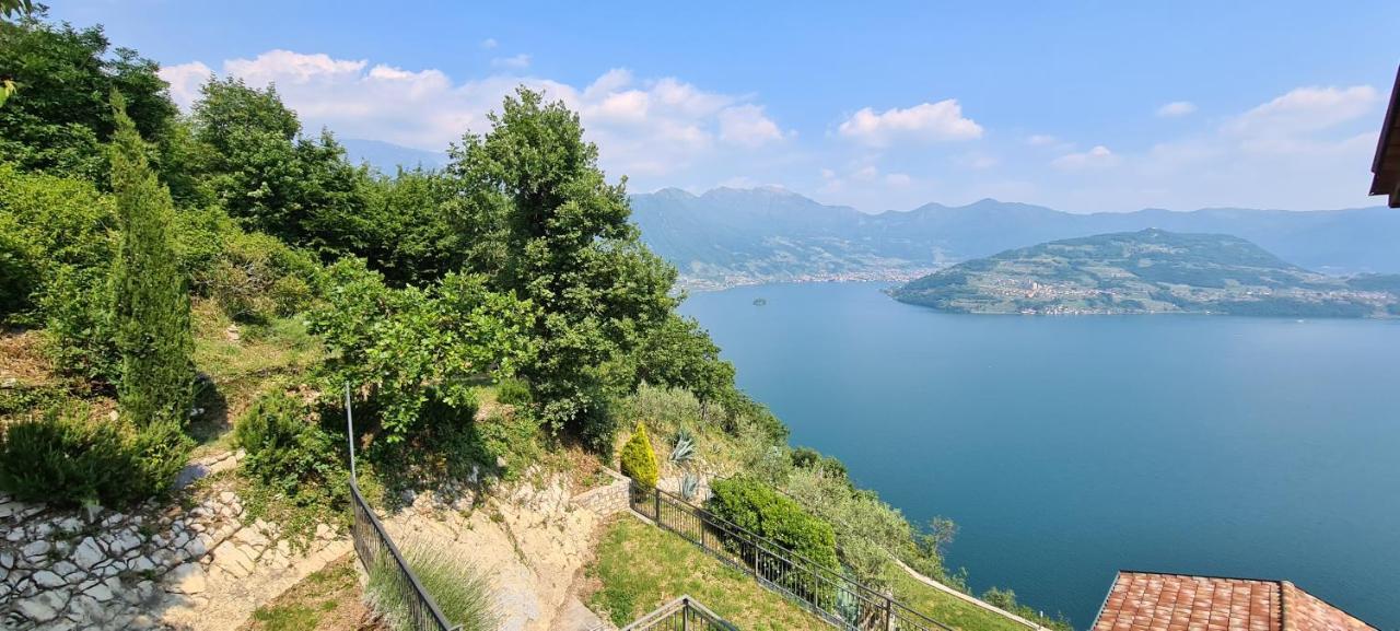 La Villetta In Residence Con Piscina E Vista Lago Parzanica Dış mekan fotoğraf